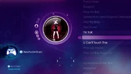 Toxic jdgh menu xbox.png (324 KB) Toxic on the Just Dance: Greatest Hits menu (Xbox 360)