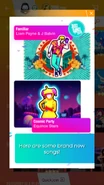 Just Dance Now release notification (along with Familiar)