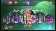 Jamaican Dance on the Just Dance 3 menu (Mashup, Wii/PS3)