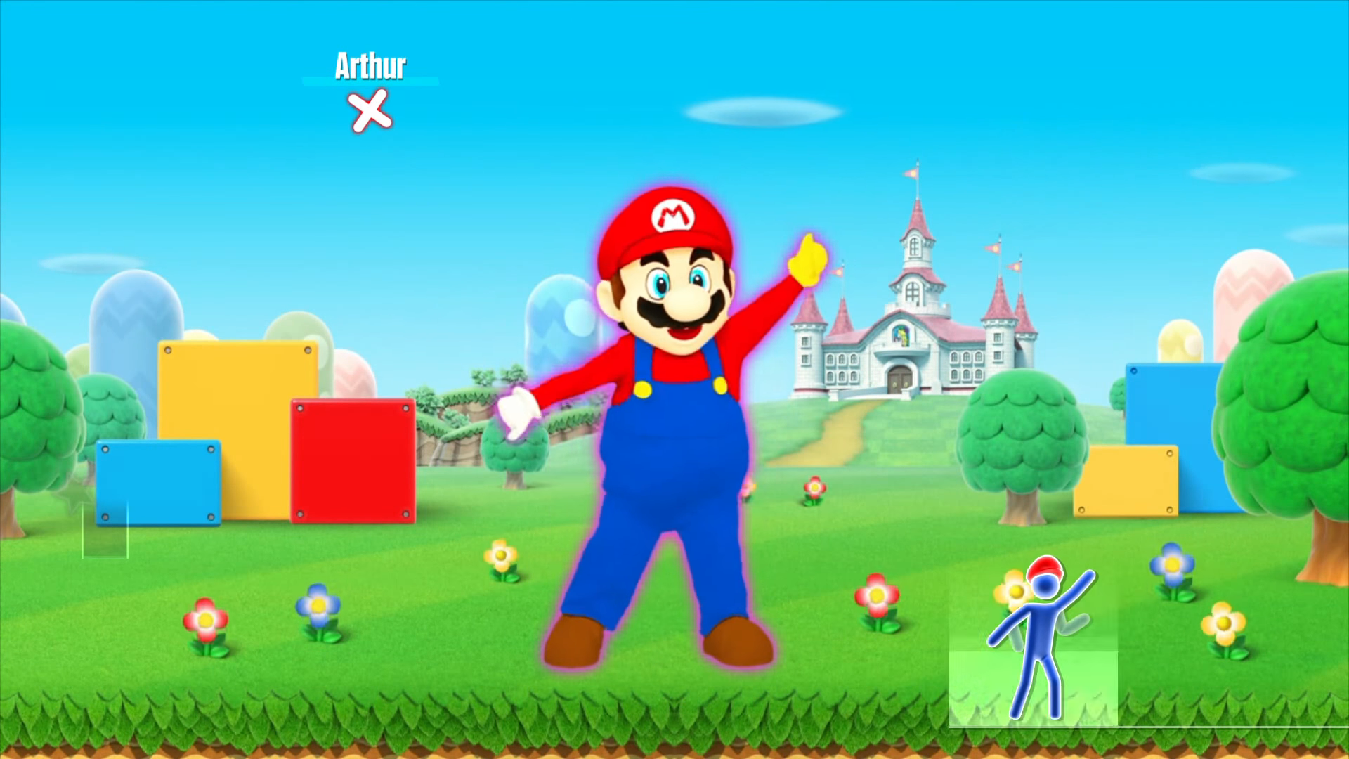 super mario just dance