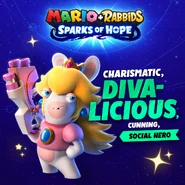 Naughtygirlalt mario promo.jpg (971 KB) Image celebrating the announcement of Mario + Rabbids Sparks of Hope