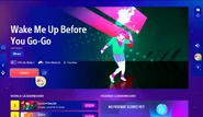Just Dance 2025 Edition info menu