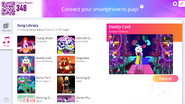 Daddy Cool on the Just Dance Now menu (2020 update, computer)