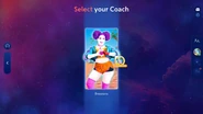 Just Dance 2024 Edition coach selection screen