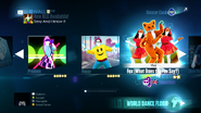 The Fox (What Does The Fox Say?) on the Just Dance 2015 menu