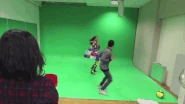 The unused move that appears in the Behind the Scenes video