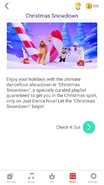 Christmassnowdown jdnow newsfeed.png (557 KB) Newsfeed for the "Christmas Snowdown" playlist