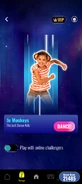 Just Dance Now coach selection screen (2024 update, phone)