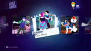 One Thing on the Just Dance 2014 menu