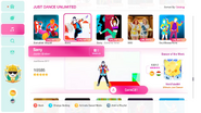 Sorry on the Just Dance 2020 menu