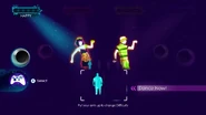 Just Dance: Greatest Hits coach selection screen (Xbox 360)