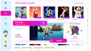 Feel It Still on the Just Dance 2019 menu