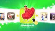 Accidentally in Love on the Just Dance 2018 menu (Kids Mode)