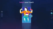 Just Dance 2023 Edition coach selection screen
