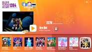 Nitro Bot on the Just Dance Now menu (2017 update, computer)