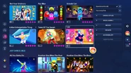 TOY on the Just Dance 2023 Edition menu