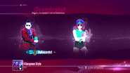 Just Dance 2017 coach selection screen