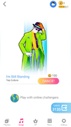 Just Dance Now coach selection screen (2020 update, phone)