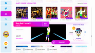 Sexy And I Know It on the Just Dance 2019 menu