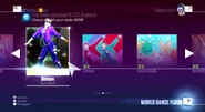 Bonbon on the Just Dance 2017 menu (7th-gen)
