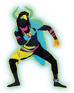 The album coach seen in The Art of Just Dance (10th Anniversary Edition)