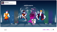 Handclap jd2019 coachmenu.png (380 KB) Just Dance 2019 coach selection screen