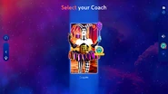 Just Dance 2024 Edition coach selection screen