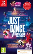 JustDance2023NEDSwitchcover.jpg (195 KB) Appearance on the cover of Benelux copies of Just Dance 2023 Edition