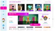 Moveyourfeet jd2019 menu.png (1.37 MB) Move Your Feet on the Just Dance 2019 menu