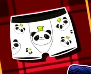 Water Me appearing on underwear