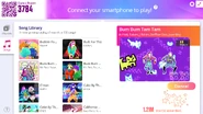 Bumbumtamtam jdnow menu computer 2020.png (1.38 MB) Bum Bum Tam Tam on the Just Dance Now menu (2020 update, computer)