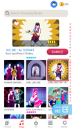 Girl Like Me (Extreme Version) on the Just Dance Now menu (phone)