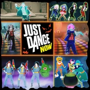 Jdnow halloween promo.jpg (137 KB) The routine on a Just Dance Now Halloween promotional image (along with Monster Mash, Ghostbusters, and This is Halloween)
