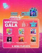 Virtual Gala details (Extended)