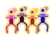 Dance Crew Gold Move pictogram (Beware of the Boys (Mundian To Bach Ke))