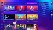 Can’t Get You Out of My Head on the Just Dance 2025 Edition menu