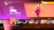 Fancy (Indian Version) on the Just Dance 2018 menu