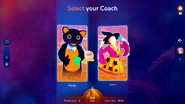 Just Dance 2024 Edition coach selection screen (Updated)