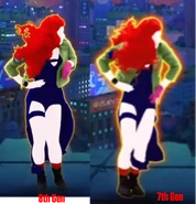 Outra comparação de brilho