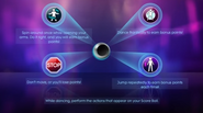 Instructions on Just Dance 3 (Xbox 360)