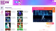 Tilltheworldends jdnow menu computer 2020.png (1.47 MB) Till The World Ends on the Just Dance Now menu (computer)