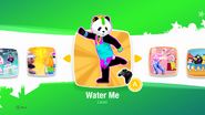 Water Me on the Just Dance 2019 menu (Kids Mode)