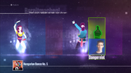 Just Dance Unlimited coach selection screen (2016)
