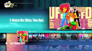 Watch Me (Whip/Nae Nae) on the Just Dance 2017 menu