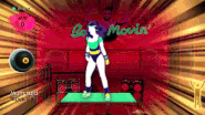 Gold Move 3 (Just Dance 2) in-game