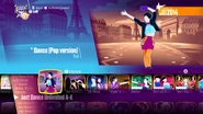 Danse (Pop Version) on the Just Dance 2018 menu