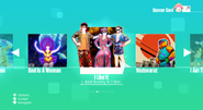 I Like It on the Just Dance 2020 menu (Wii)