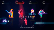 Just Dance 3 coach selection screen (Xbox 360)