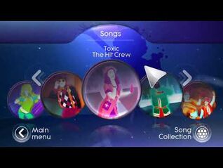 Just Dance- Best Of - Song List (Wii)