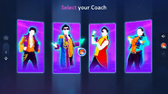 Just Dance 2023 Edition coach selection screen